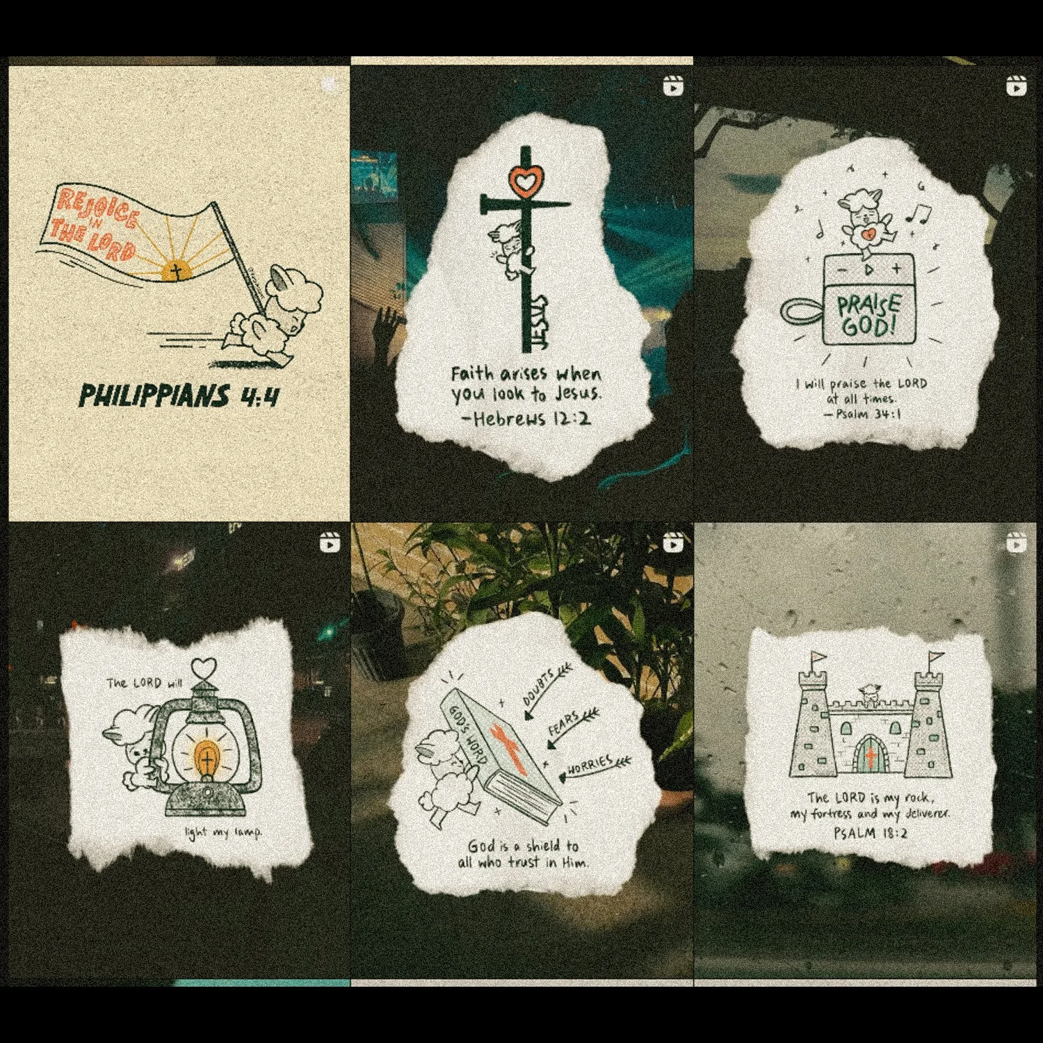 Christian art and illustration 