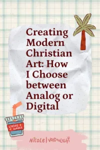 Creating modern Christian art