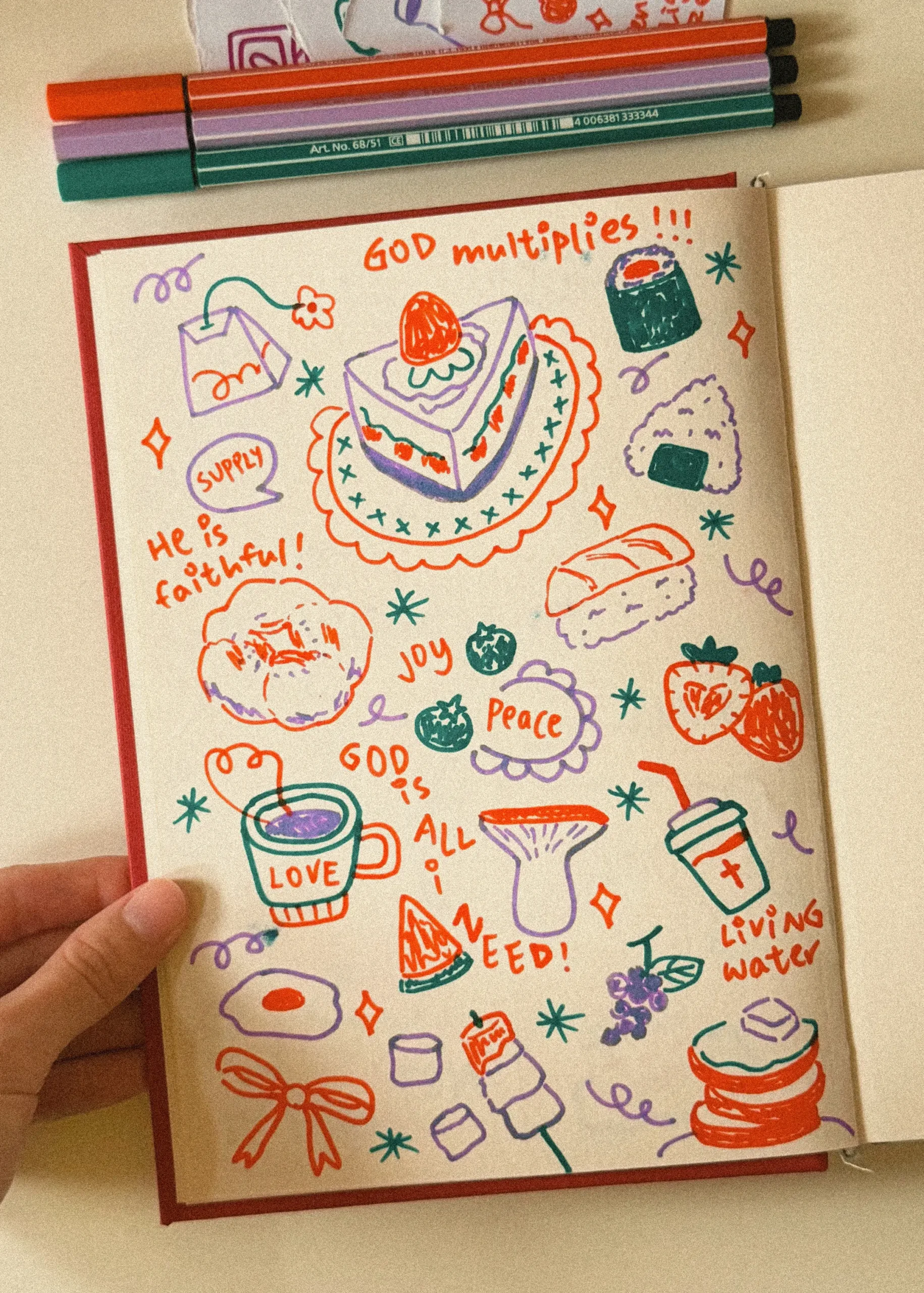 Sketchbook and iPad work in progress