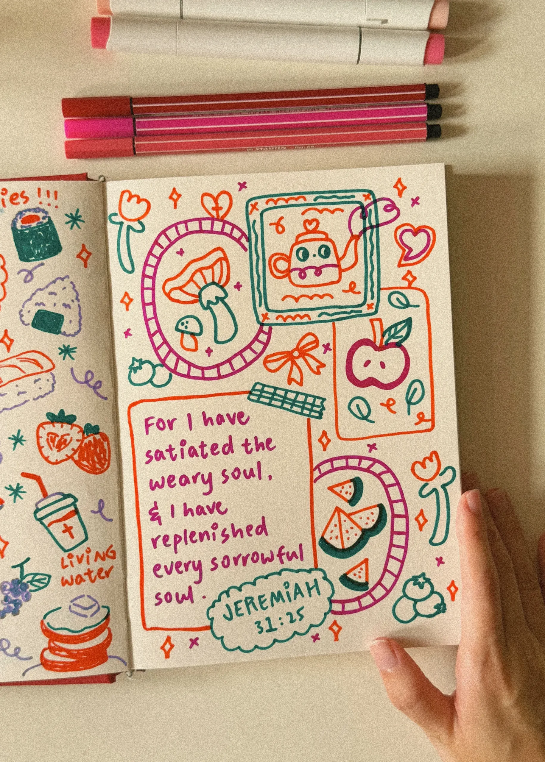 Sketchbook and iPad work in progress