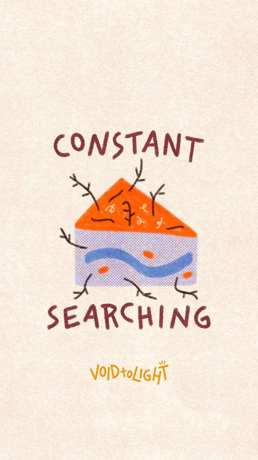 YMI constant searching editorial narrative comics panel 1
