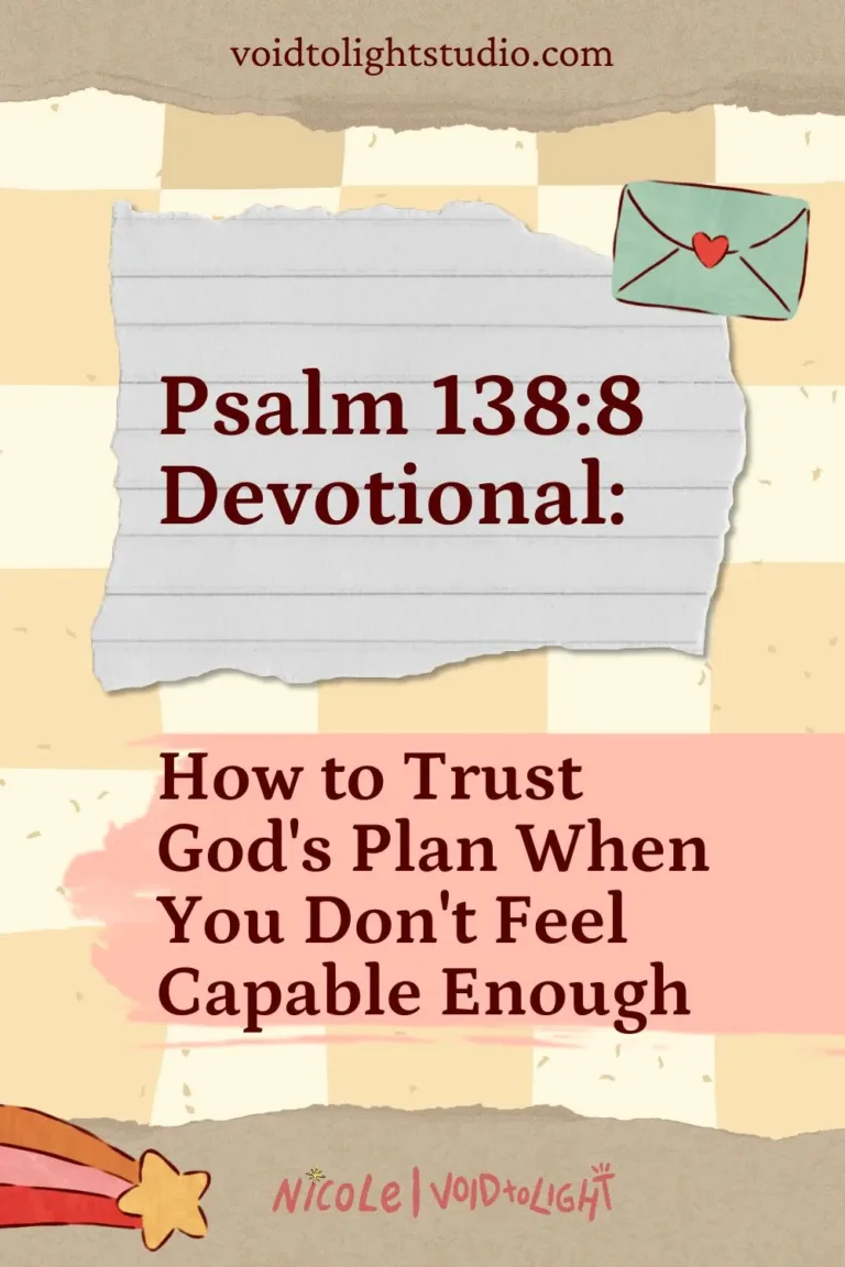 How to Trust God's Plan When You Don't Feel Capable Enough